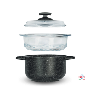 Set Vaporera cm.20 HARD COOK 