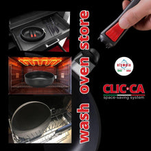 Cargar imagen en el visor de la galería, Plancha redonda CLICCA COOK con asa extraíble
