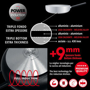 Sartén honda inducción DIAMANT PLUS