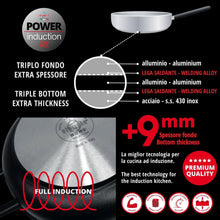 Load image into Gallery viewer, FRYING PAN CLICCA DIAMANT PLUS INDUCTION  with removable handle
