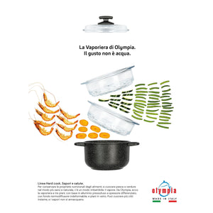 Set Vaporera cm.20 HARD COOK 