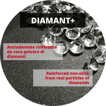 Load image into Gallery viewer, FRYING PAN CLICCA DIAMANT PLUS INDUCTION  with removable handle
