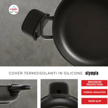 Cargar imagen en el visor de la galería, Cubremangos de silicona negro 2 pzas

