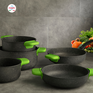 Cubremangos de silicona verde 2 pzas